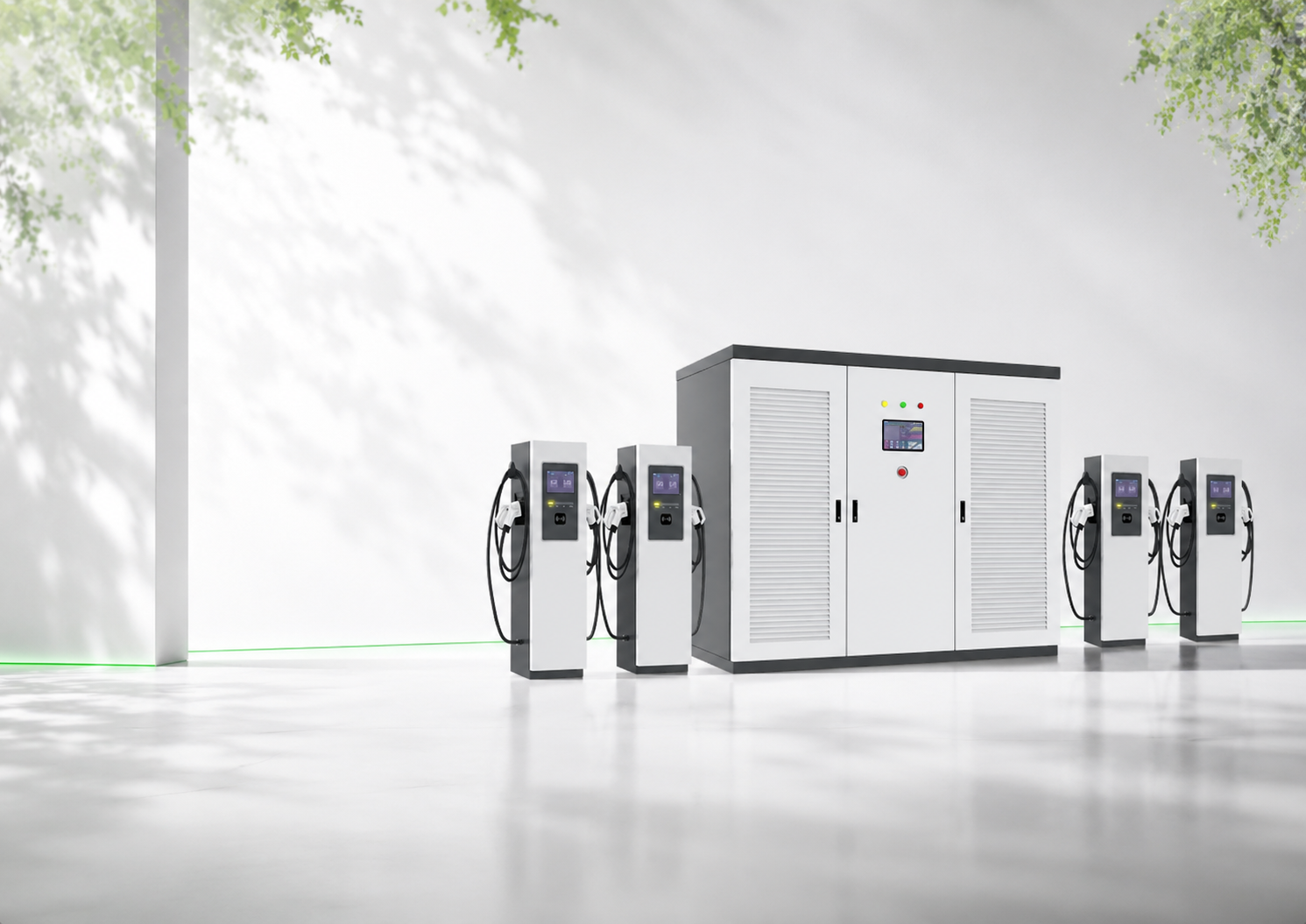 Unitate de putere e-mobility Split DC 1200 kW pentru huburi de încărcare