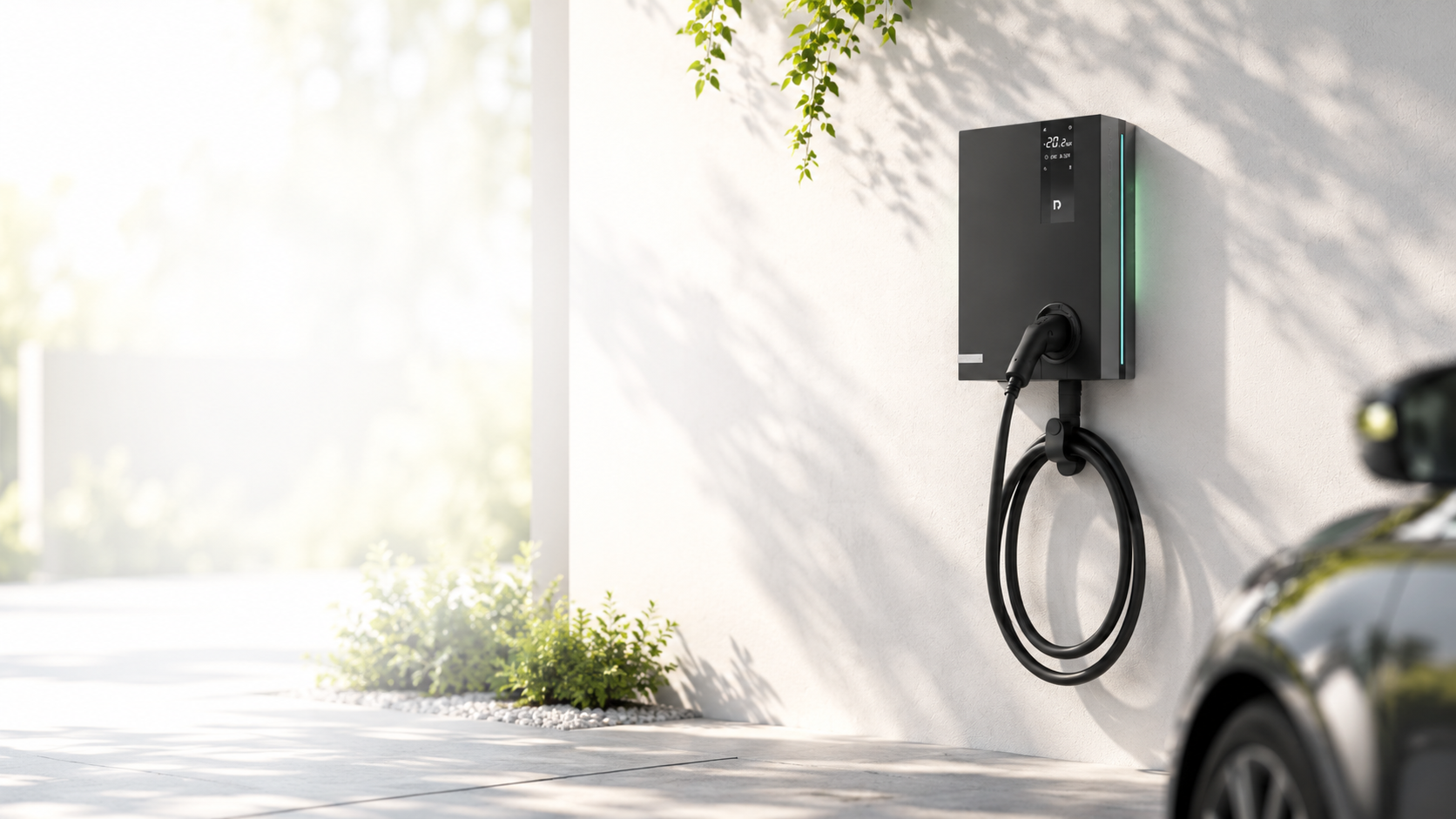 RAEDIAN NEO, stație de încărcare auto electrică de 7,4 kW cu cablu Type 2