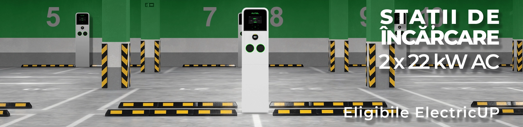 stații de încărcare ElectricUP AC