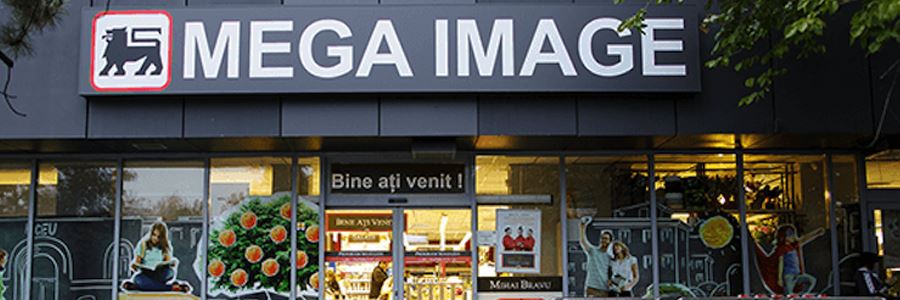 Mega Image - 10 locații diferite