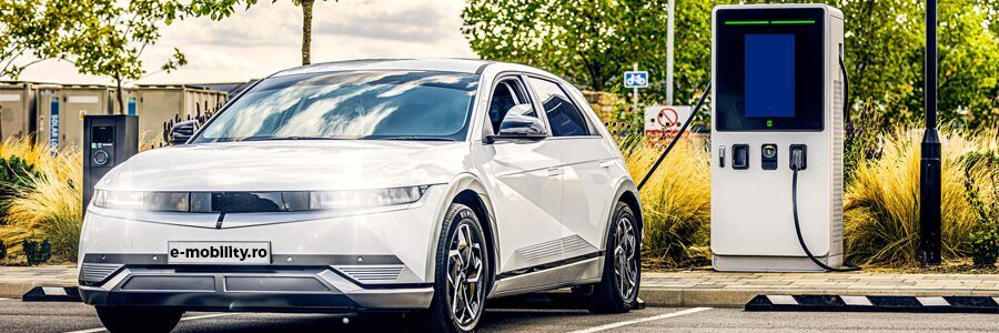 Stație de încărcare auto modernă pentru dezvoltarea sustenabilă a mobilității electrice