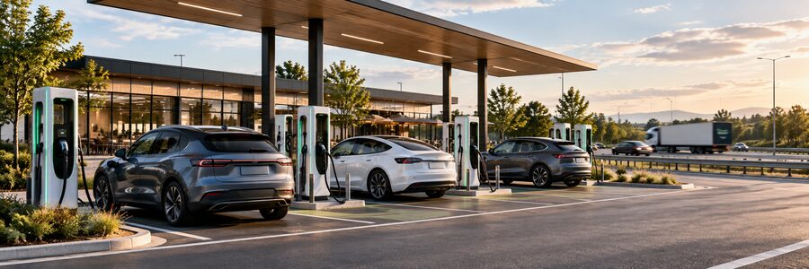 e-Mobility RO 2026: Ghidul solicitantului pentru stații EV pe rețeaua CNAIR