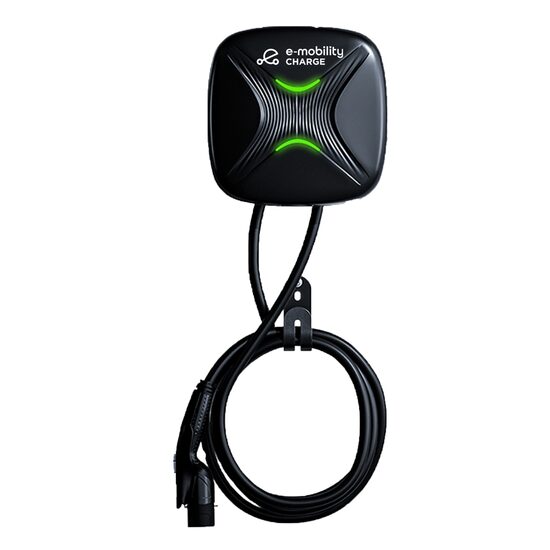 Stație de încărcare auto electrică monofazată / E-MOBILITY SMART MINI AC 7,4 kW - cablu 