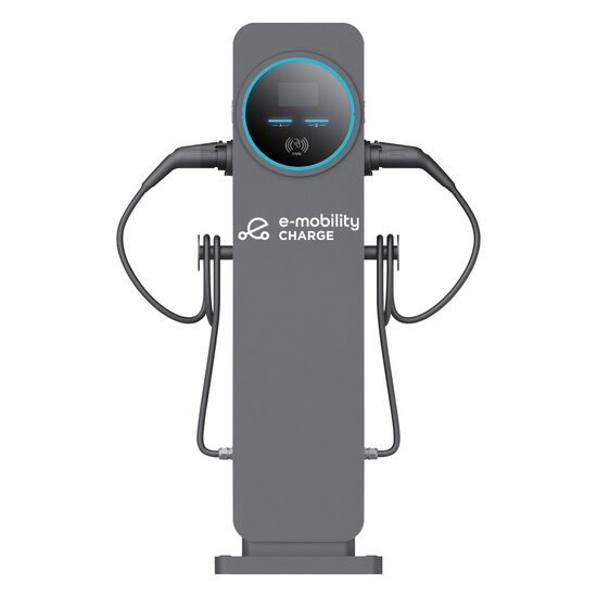 Stație de încărcare auto electrică / E-MOBILITY DUAL AC 2 x 22 kW 