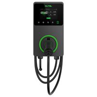 Stație de încărcare auto electrică trifazată / MAXICHARGER WALLBOX AC 22 kW - cablu, 4G, Display LCD 